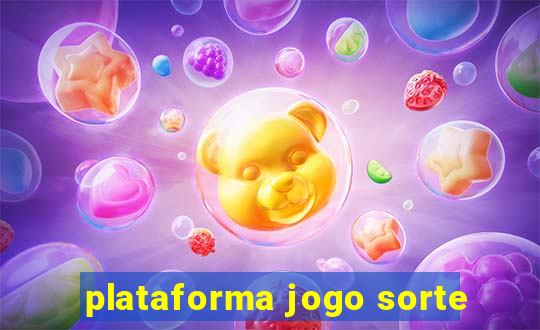 plataforma jogo sorte